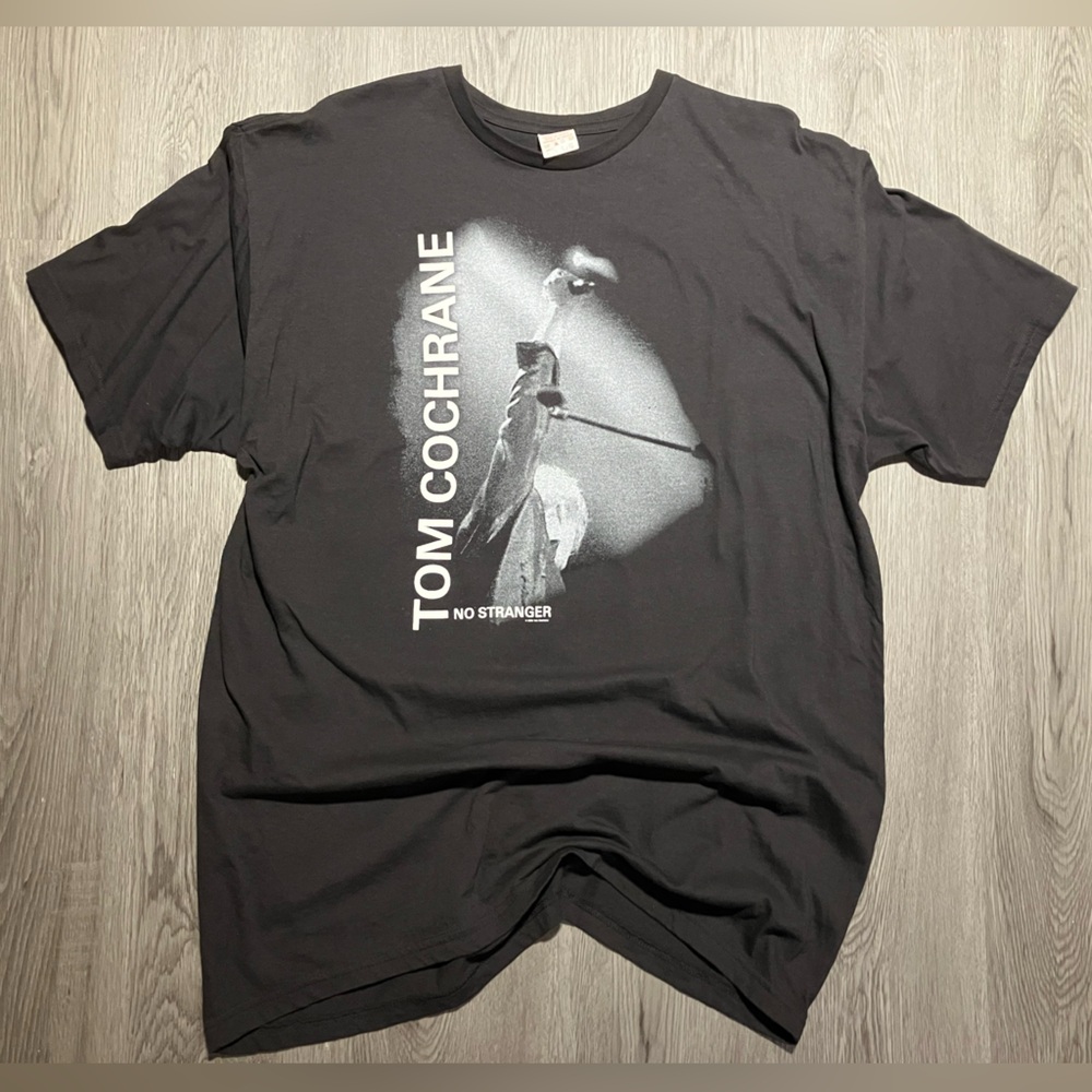 Vintage Tom Cochrane 2007 Canada tour band T-shirt made in Canada Adult XL